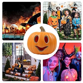 Amazon | ハロウィンジャックオーランタン、LEDカボチャライト